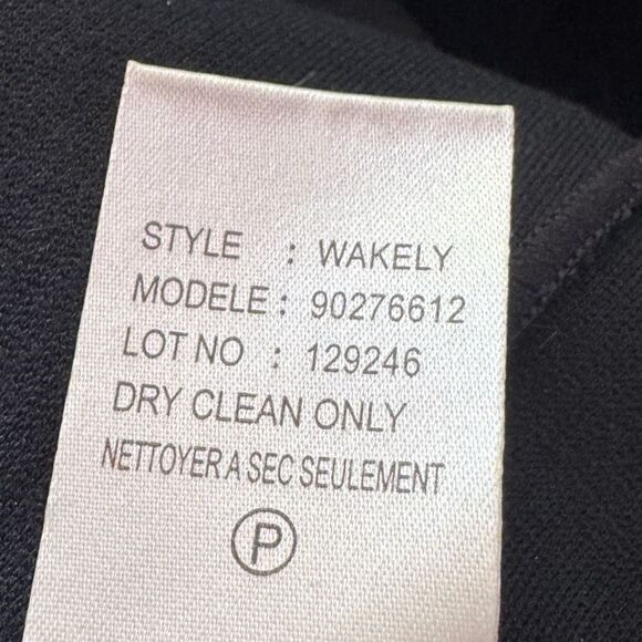 Theory Wakely Sleeveless Pockets A-Line Belted Knit Dress Size 6 - Picture 5 of 6